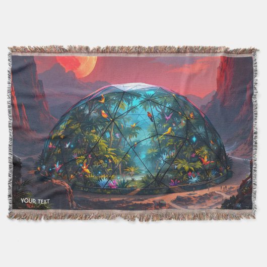 Fantasy Niedlich Glass Dome Wüste Decke (Vorderseite)