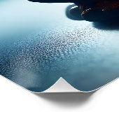 Fantasy Niedlich Glass Owl Sakura Poster (Ecke)