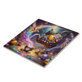 Fantasy Niedlich Glass Tee Kettle Fliese (Seite)