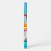 Fantasy Niedlich Goat Float Brille iPhone Hülle (Rechte Seite)
