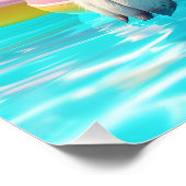 Fantasy Niedlich Goat Float Brille Poster (Ecke)