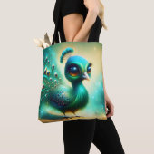 Fantasy Niedlich Green Baby Peacock Tasche (Von Nahem)