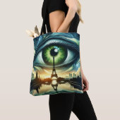 Fantasy Niedlich Green Eyes Paris Tasche (Von Nahem)