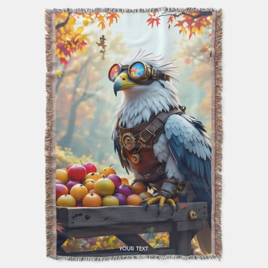 Fantasy Niedlich Griffin Farmstand Tree Decke (Vorderseite Vertikal)