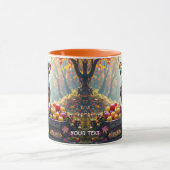 Fantasy Niedlich Griffin Farmstand Tree Tasse (Zentrum)