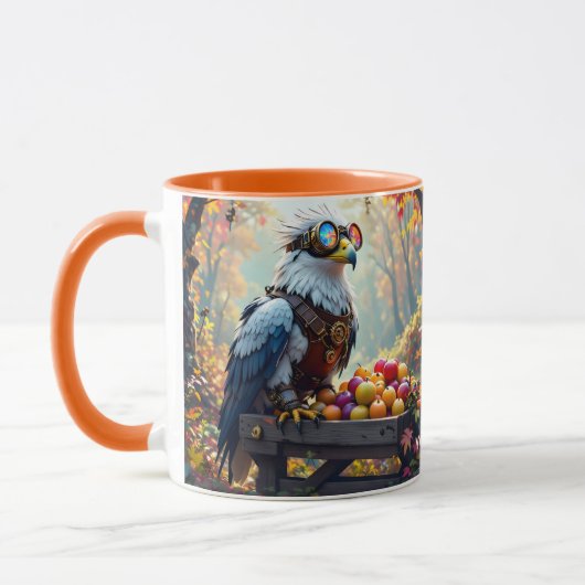 Fantasy Niedlich Griffin Farmstand Tree Tasse (Links)