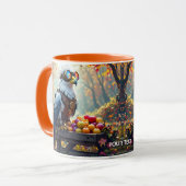 Fantasy Niedlich Griffin Farmstand Tree Tasse (Vorderseite Links)