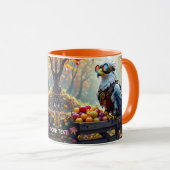 Fantasy Niedlich Griffin Farmstand Tree Tasse (VorderseiteRechts)