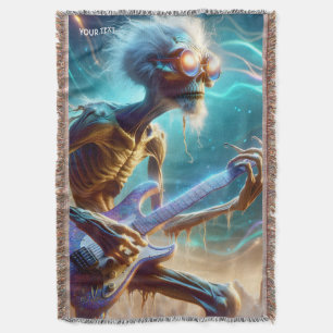 Fantasy Niedlich Guitar Strange Player Decke