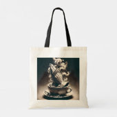 Fantasy Niedlich Handcoffee Cup Tragetasche (Rückseite)