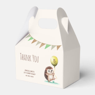 Fantasy Niedlich Happy Igel Balloon Geburtstag Geschenkschachtel