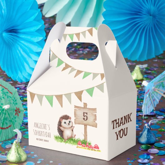 Fantasy Niedlich Happy Igel Forest Geburtstag Geschenkschachtel (Party)