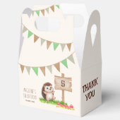 Fantasy Niedlich Happy Igel Forest Geburtstag Geschenkschachtel (Geöffnet)