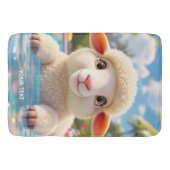 Fantasy Niedlich Happy Sheep Pool Badematte (Vorderseite)
