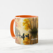 Fantasy Niedlich Herbstsee Tasse (Vorderseite Links)