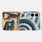 Fantasy Niedlich Heroic Grill Vater Case-Mate iPhone Hülle (Rückseite (Horizontal))