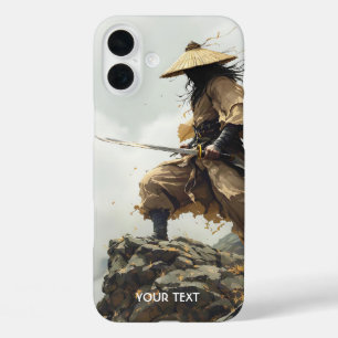 Fantasy Niedlich Katana Samurai Wolken iPhone 16 Plus Hülle