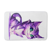 Fantasy Niedlich Kawaii baby Cheshire cat kitten Badematte (Vorderseite)