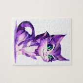 Fantasy Niedlich Kawaii baby Cheshire cat kitten Puzzle (Horizontal)
