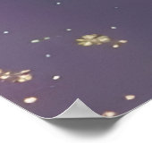 Fantasy Niedlich Kawaii Babyflamingo Poster (Ecke)