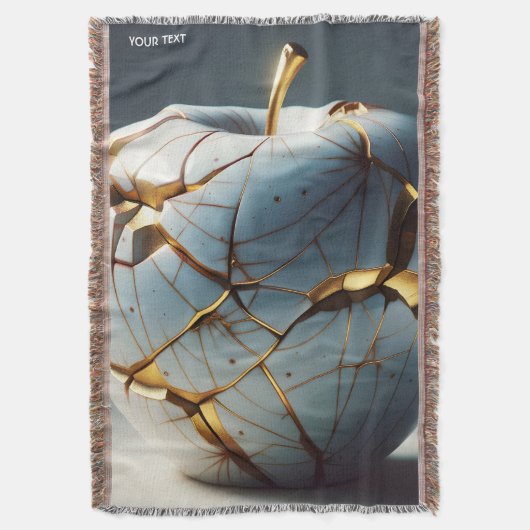 Fantasy Niedlich Kintsugi Porcelain Apple Decke (Vorderseite Vertikal)