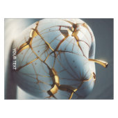 Fantasy Niedlich Kintsugi Porcelain Apple Tischdecke (Vorderseite (Horizontal))