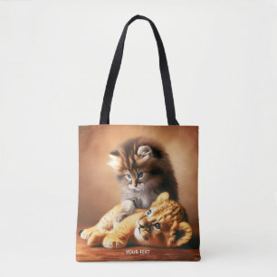 Fantasy Niedlich Kitchen spielen mit Tiger Tasche