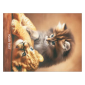 Fantasy Niedlich Kitchen spielen mit Tiger Tischdecke (Vorderseite (Horizontal))
