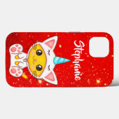 Fantasy Niedlich Kittycorn Case-Mate iPhone Hülle (Rückseite (Horizontal))