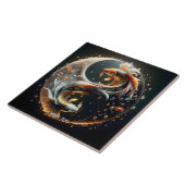 Fantasy Niedlich Koi Yang Fliese (Seite)