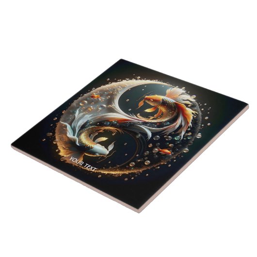 Fantasy Niedlich Koi Yang Fliese (Seite)