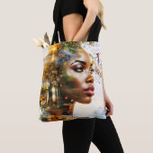 Fantasy Niedlich Lady African Landscape Tasche (Von Nahem)
