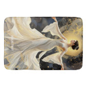 Fantasy Niedlich Ladys Dancing Space Badematte (Vorderseite)