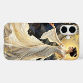 Fantasy Niedlich Ladys Dancing Space Case-Mate iPhone Hülle (Rückseite (Horizontal))