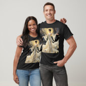 Fantasy Niedlich Ladys Dancing Space T-Shirt (Unisex)