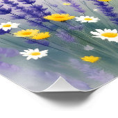 Fantasy Niedlich Lavender House Blume Poster (Ecke)