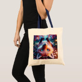 Fantasy Niedlich Lay Playing Fox Tragetasche (Vorderseite (Produkt))