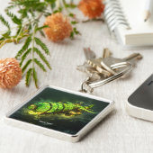 Fantasy Niedlich Limon Steampunk Flugzeug Schlüsselanhänger (Seite)