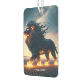 Fantasy Niedlich Lion Wüstenfeuer Autolufterfrischer (Links)