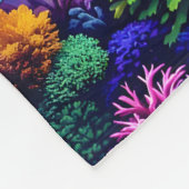 Fantasy Niedlich Lionfish Korallenriff Fleecedecke (Ecke)