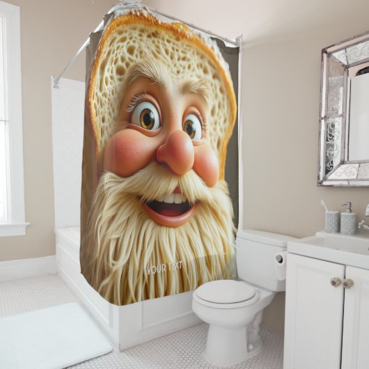 Fantasy Niedlich Loaf Bart Duschvorhang (Beispiel)