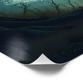 Fantasy Niedlich Man Halloween Pferd Poster (Ecke)