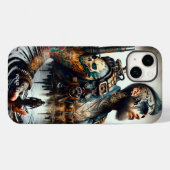 Fantasy Niedlich Man Tattoo Water Case-Mate iPhone Hülle (Rückseite (Horizontal))
