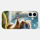 Fantasy Niedlich Mice Bow Forest Case-Mate iPhone Hülle (Rückseite (Horizontal))