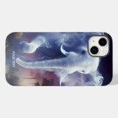 Fantasy Niedlich Mist Elephant Dschungel Case-Mate iPhone Hülle (Rückseite (Horizontal))