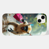 Fantasy Niedlich Monkey Girl Bag Case-Mate iPhone Hülle (Rückseite (Horizontal))