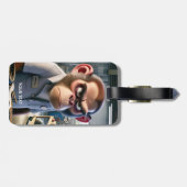 Fantasy Niedlich Monkey Repair Shop Gepäckanhänger (Rückseite horizontal)