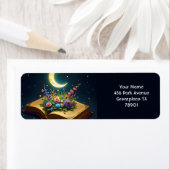 Fantasy Niedlich Moon Book Blume (Insitu)