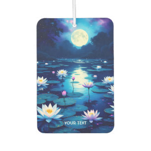 Fantasy Niedlich Moon Lily Pond Autolufterfrischer