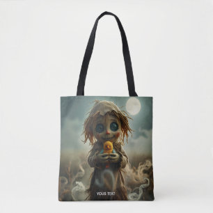 Fantasy Niedlich Moon Scarecrow Halloween Tasche